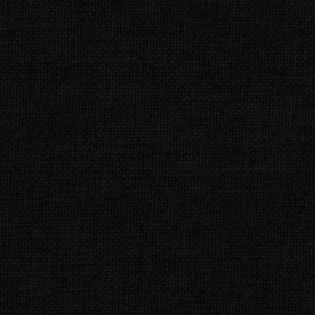 Lettino per Cani Nero 90x53x30 cm in Tessuto