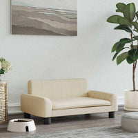 Lettino per Cani Crema 70x45x30 cm in Tessutocod mxl 71181