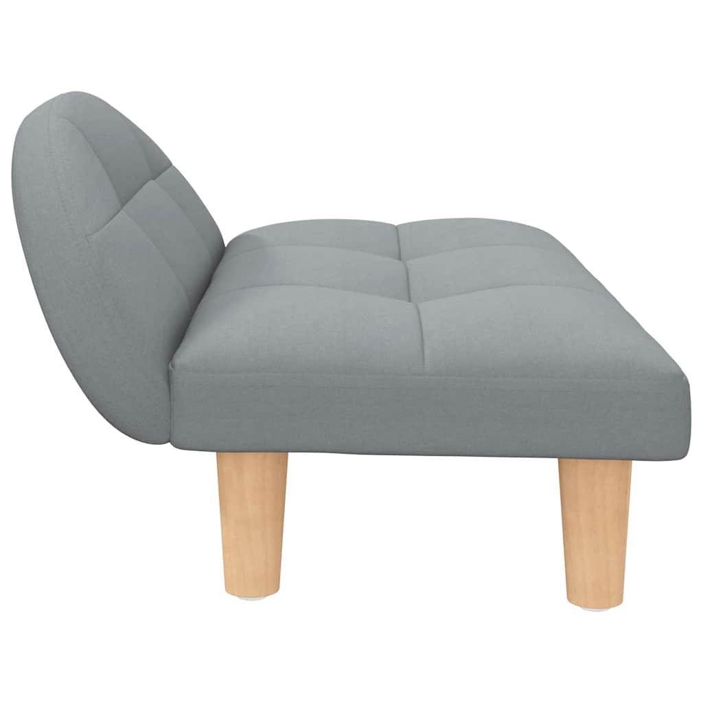 Comodo divano letto per cani leggero 70 x 52 x 30 cm tessuto grigio 02_0043118