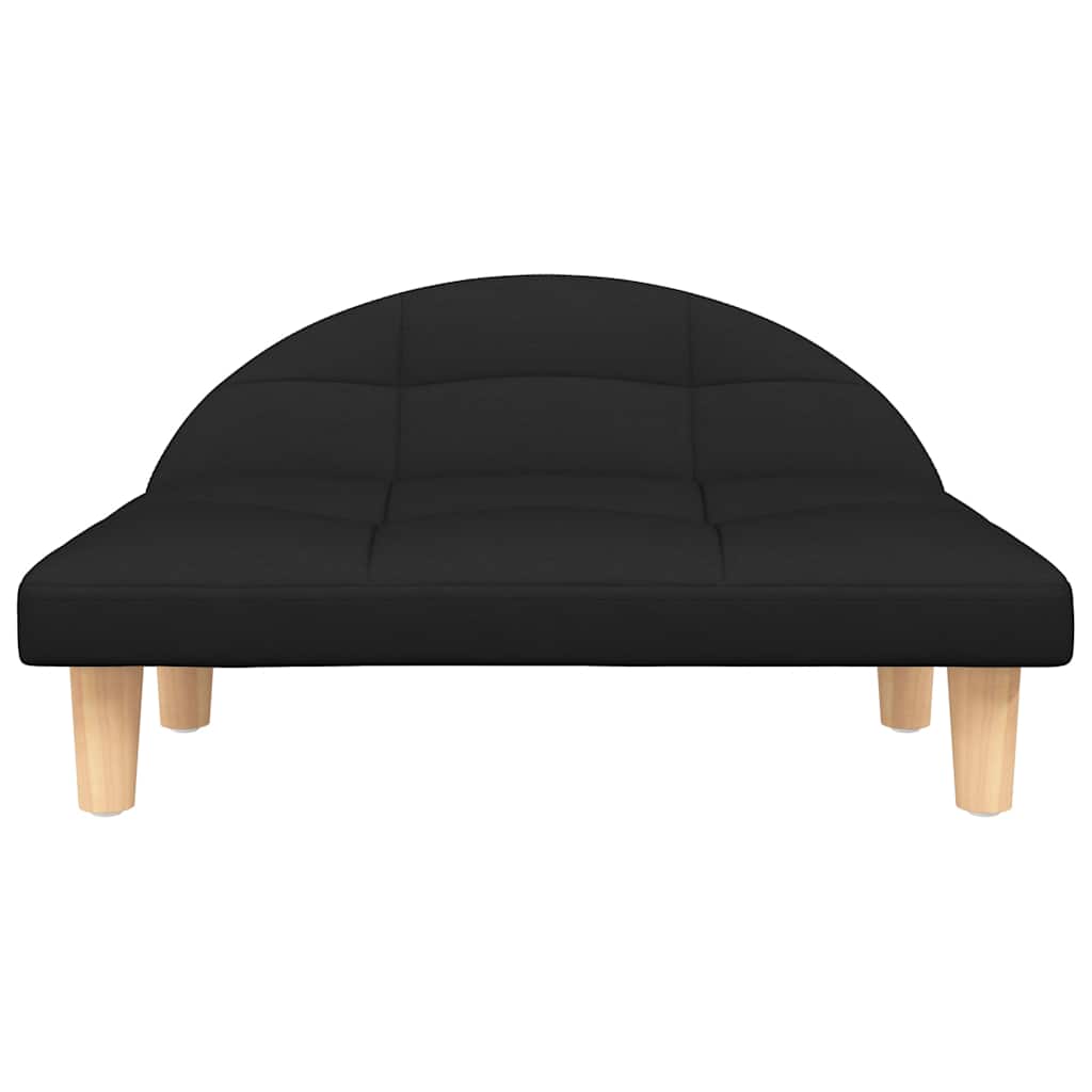 Lettino per Cani Nero 70x52x30 cm in Tessuto 171937