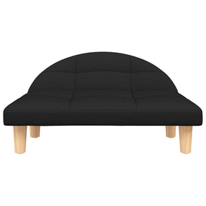 Lettino per Cani Nero 70x52x30 cm in Tessuto 171937