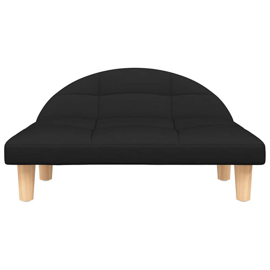 Comodo divano letto per cani 70 x 52 x 30 cm tessuto nero 02_0042894