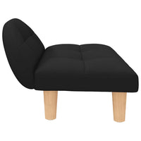 Comodo divano letto per cani 70 x 52 x 30 cm tessuto nero 02_0042894