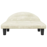 Lettino per Cani Crema 70x52x30 cm in Vellutocod mxl 71195