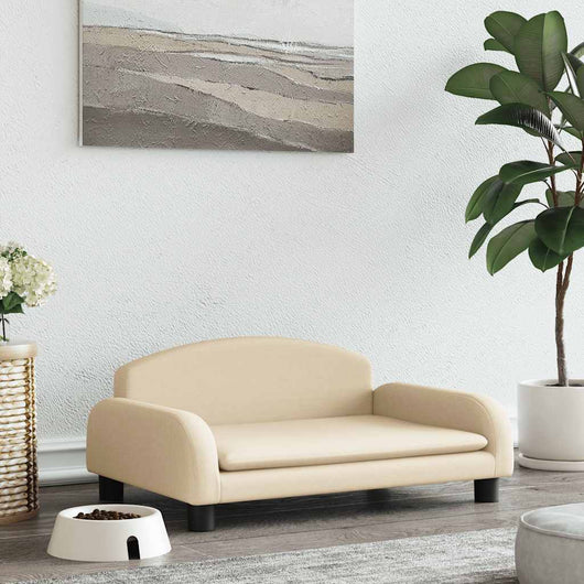 Lettino per Cani Crema 70x45x30 cm in Tessutocod mxl 71200