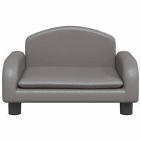 Lettino per Cani Grigio 50x40x30 cm in Similpellecod mxl 109599