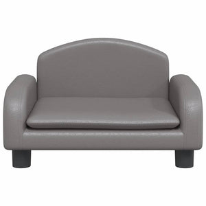 Lettino per Cani Grigio 50x40x30 cm in Similpellecod mxl 109599