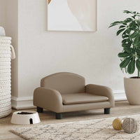 Lettino per Cani Cappuccino 50x40x30 cm in Similpellecod mxl 119184