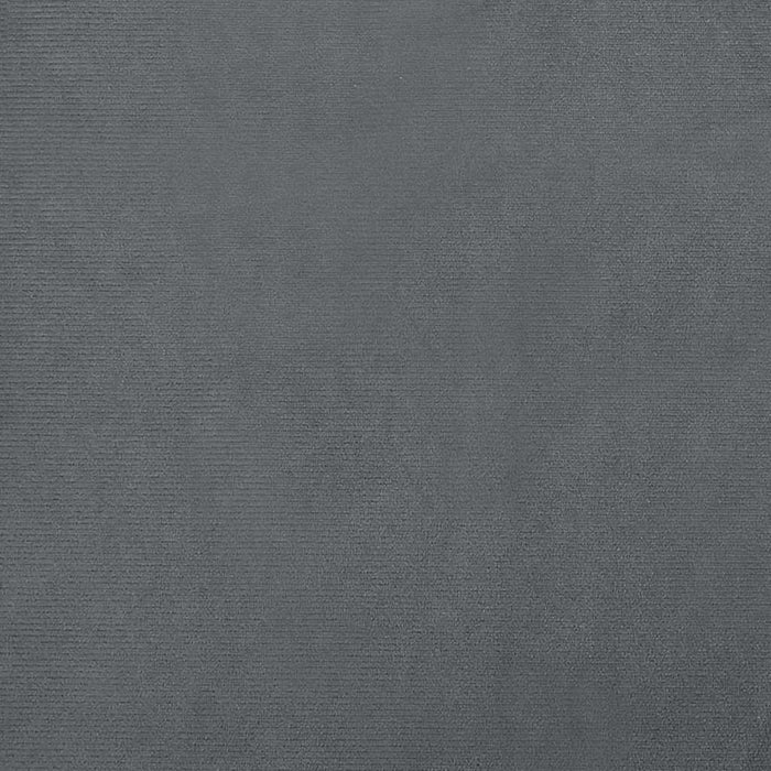 Cuccia per cani comodo divano scuro 100 x 54 x 33 cm velluto grigio 02_0043156