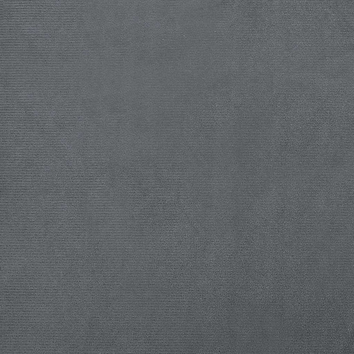 Letto per cani cestino divano comodo scuro 70 x 45 x 33 cm velluto grigio 02_0043176