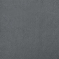 Lettino per Cani Grigio Scuro 70x45x33 cm in Velluto