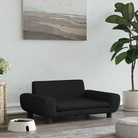 Lettino per Cani Nero 70x45x33 cm in Velluto 171992