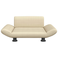Cuccia per cani comodo divano 70 x 45 x 28 cm tessuto crema 02_0042814