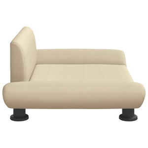 Cuccia per cani comodo divano 70 x 45 x 28 cm tessuto crema 02_0042814