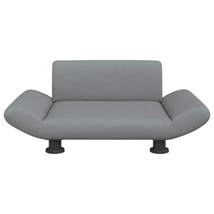 Cuccia per cani comodo divano leggero 70 x 45 x 28 cm tessuto grigio 02_0043106