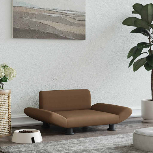 Lettino per Cani Marrone 70x45x28 cm in Tessutocod mxl 95249