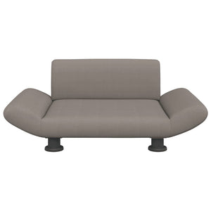 Cuccia per cani comodo divano grigio talpa 70 x 45 x 28 cm tessuto grigio talpa 02_0043203