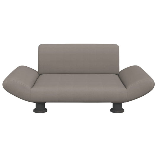 Cuccia per cani comodo divano grigio talpa 70 x 45 x 28 cm tessuto grigio talpa 02_0043203