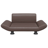 Cuccia per cani comodo divano 70 x 45 x 28 cm similpelle marrone 02_0042809