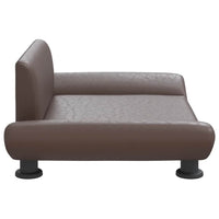 Lettino per Cani Marrone 70x45x28 cm in Similpelle 172003