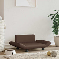 Lettino per Cani Marrone 70x45x28 cm in Similpelle 172003