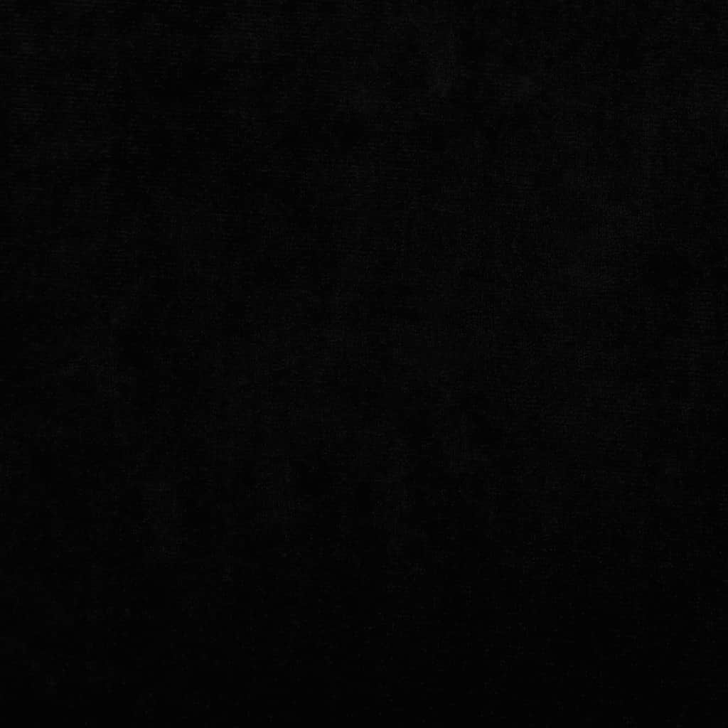 Cuccia per cani comodo divano 100 x 50 x 21 cm velluto nero 02_0042601