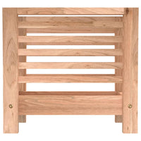 Portariviste 40x26,5x38,5 cm in Legno Massello di Noce 350348