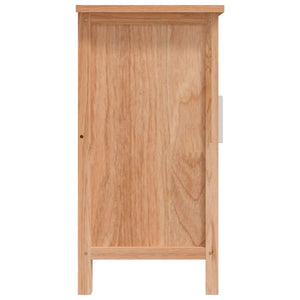 Mobile Lavabo da Bagno-Armadietto da bagno 66x29x61,5cm Legno Massello di Noce