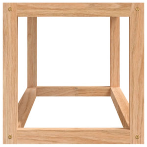 Portasciugamani 60x20x20 cm in Legno Massello di Noce 350373