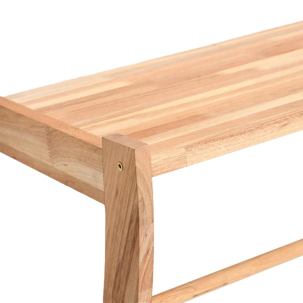 Porta asciugamani 60x25,5x49 cm legno massello di noce 02_0005537