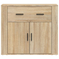 Credenza Rovere Sonoma 80x33x70 cm in Legno Multistrato 816571