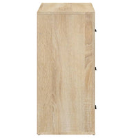 Credenza-Buffet-Armadio da cucina Rovere Sonoma 80x33x70 cm in Legno Multistrato 420501