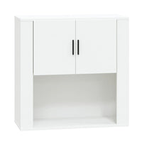 Mobile a Parete Bianco 80x33x80 cm in Legno Multistrato cod mxl 16550