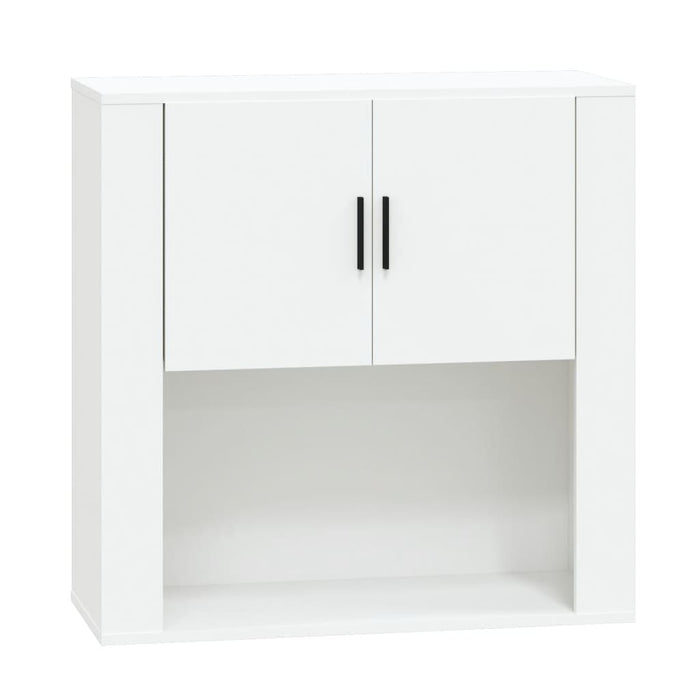Mobile a Parete Bianco 80x33x80 cm in Legno Multistrato cod mxl 16550