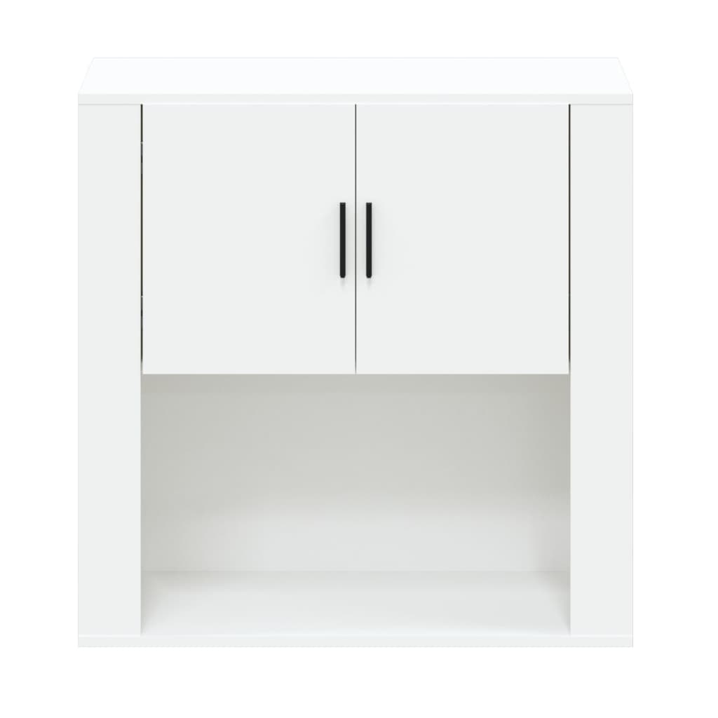 Mobile a Parete Bianco 80x33x80 cm in Legno Multistrato cod mxl 16550