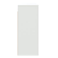 Mobile a Parete Bianco 80x33x80 cm in Legno Multistrato 816584