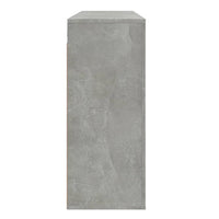 Mobile a Parete Grigio Cemento 80x33x80 cm in Legno Multistrato 816588