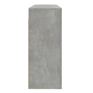 Mobile a Parete Grigio Cemento 80x33x80 cm in Legno Multistrato 816588