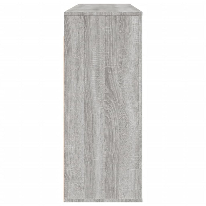 Mobile Pensile Grigio Sonoma 80x33x80 cm in Legno Multistrato 816590