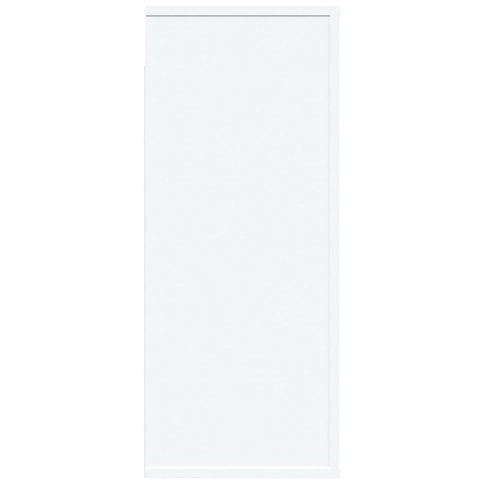 Mobile a Parete Bianco 80x33x80 cm in Legno Multistrato 816592