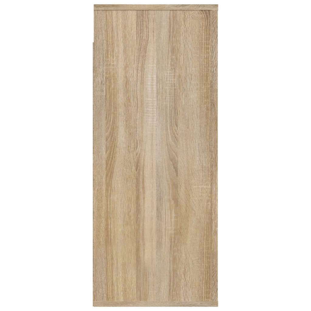 Armadietto a Muro Rovere Sonoma 80x33x80 cm Legno Multistrato 816595