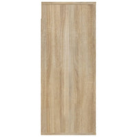Armadietto a Muro Rovere Sonoma 80x33x80 cm Legno Multistrato cod mxl 18517