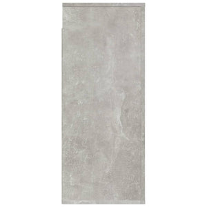 Mobile a Parete Grigio Cemento 80x33x80 cm in Legno Multistrato cod mxl 17517