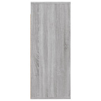 Mobile Pensile Grigio Sonoma 80x33x80 cm in Legno Multistrato 816598