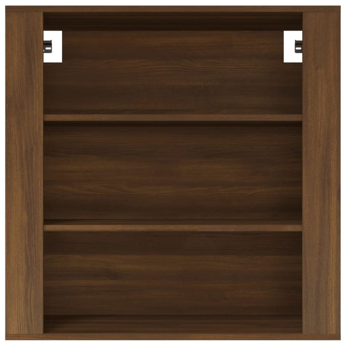 Armadietto a Muro Rovere Marrone 80x33x80 cm Legno Multistrato 816599