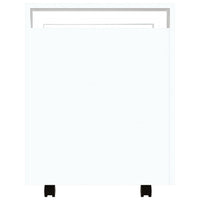 Carrello per Scrivania bianco 60x45x60 cm in Legno Multistrato cod mxl 39186