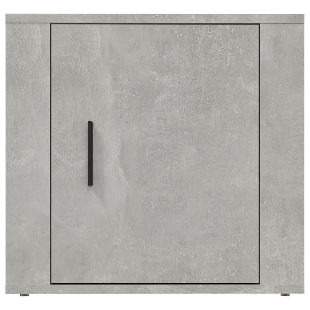 Comodino Grigio Cemento 50x39x47 cm 816696