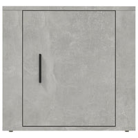 Comodino Grigio Cemento 50x39x47 cm 816696
