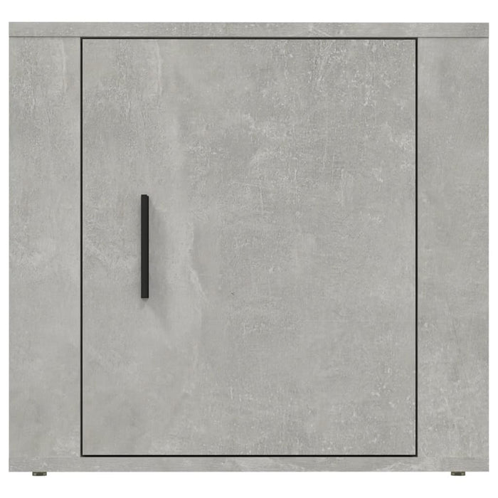 Comodino Grigio Cemento 50x39x47 cm 816696