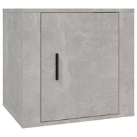Comodini 2 pz Grigio Cemento 50x39x47 cm 816697